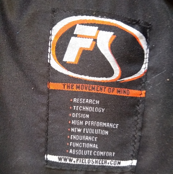 AWESOME FIELDSHEER MOTORCYCLE JACKET WITH LINER AND ARMOR - MEN'S SIZE large - Picture 4 of 8